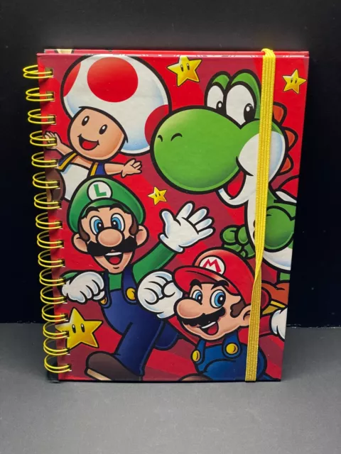 Super Mario Notizheft  DIN A5 Neu Merchandise Notizbuch Schreibblock