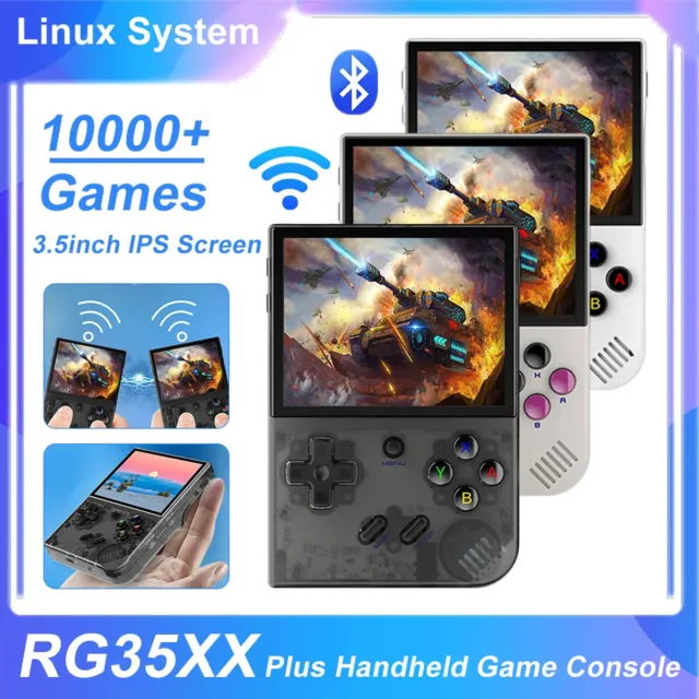 ANBERNIC RG35XX Plus Handheld Game Console 3.5" IPS HDMI output Linux System