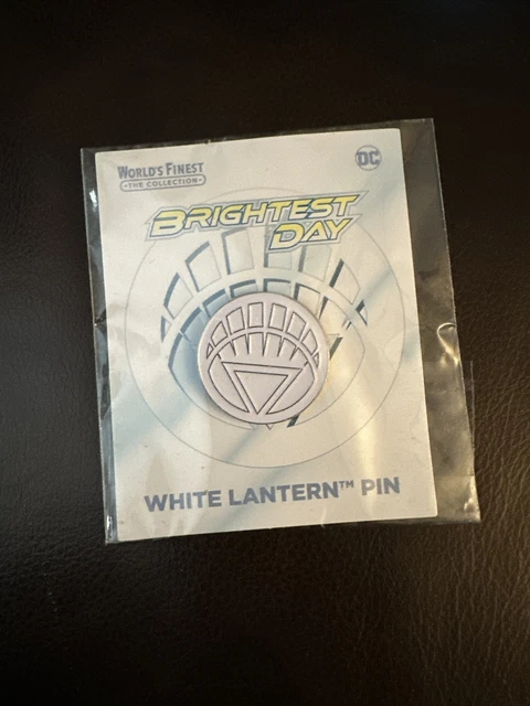 DC Comics Culturefly Worlds Finest Green Lantern Blackest Brightest Day Pin New