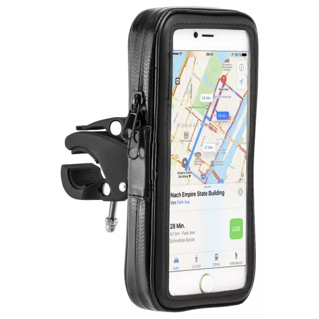 "Soporte de bicicleta soporte de motocicleta Smartphone móvil e-Bike bolsa soporte Uni 6.0"