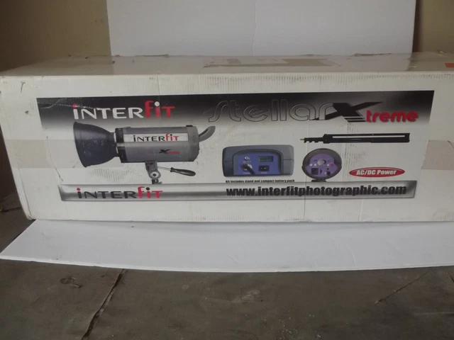Interfit Photography Stellarxtream 300 vatios/segundo en caja INT4721