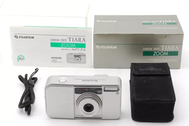 [Near Mint w/ Box Case] Fujifilm Cardia mini Tiara Zoom Point & Shoot From JAPAN