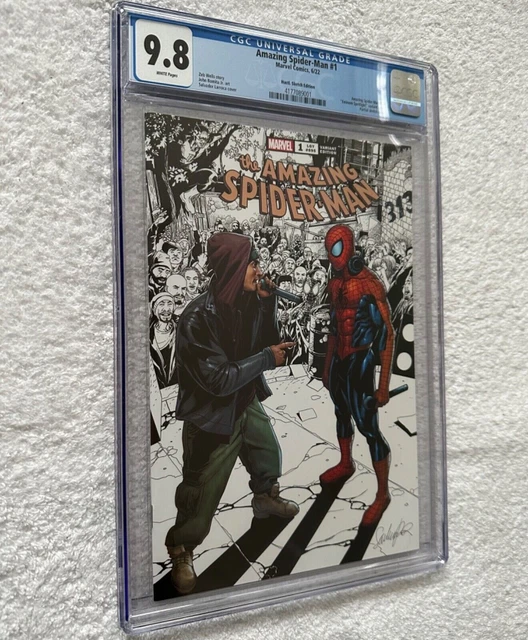 Amazing Spider-Man (2022) 1 Cgc 9.8 Eminem Spotlight Variant Ltd 1000 New Marvel