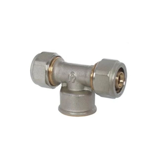 Raccordo TEE Multistrato 16x16x16 Mm APE - Per Impianti Idraulici, Spessore 2 Mm