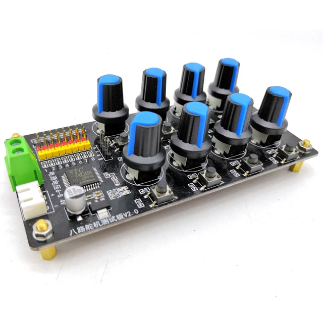 8CH Rotary Knob Servo Driver Controller Board For Arduino DIY Robot Arm Part