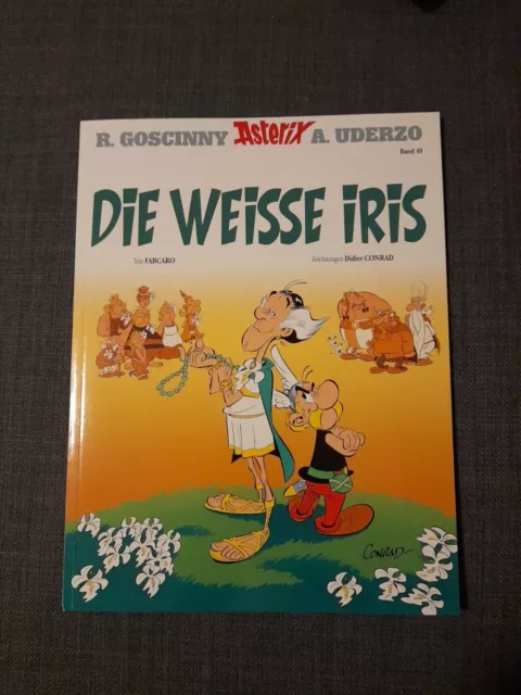 Asterix und Obelix Band 40 Die weisse Iris ungelesen!