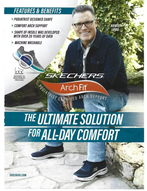 Howie long skechers wide fit shoes commercial sales