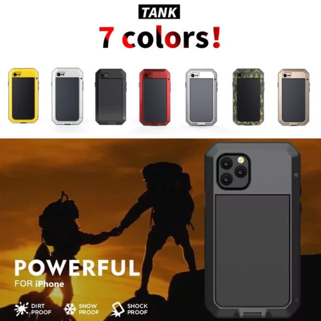 Stoßfeste Schutz Hülle Handyhülle für iPhone 11 12 mini Pro XS MAX SE 2 XR X ... 2