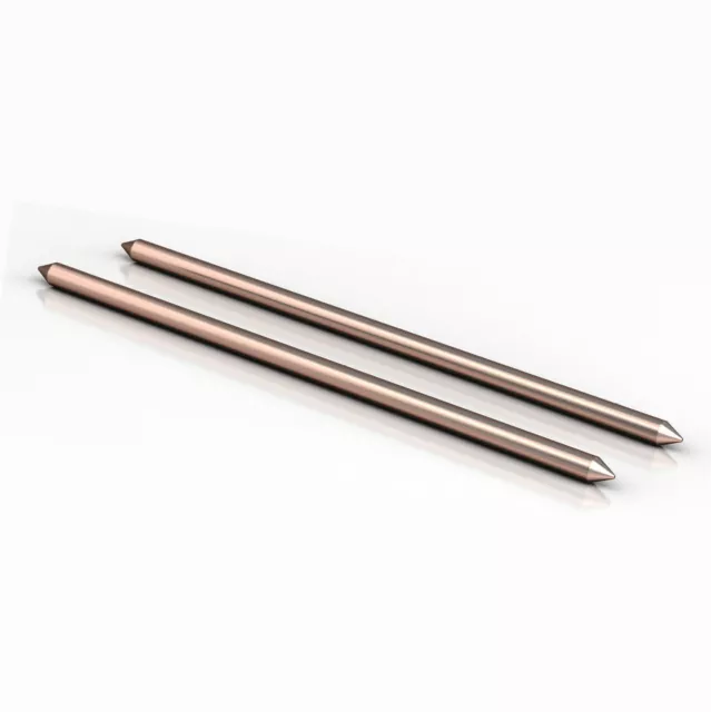 Kupfer-Elektroden massiv 1 Paar 3mmx82mm für Ionic-Pulser Kolloidales Kupfer