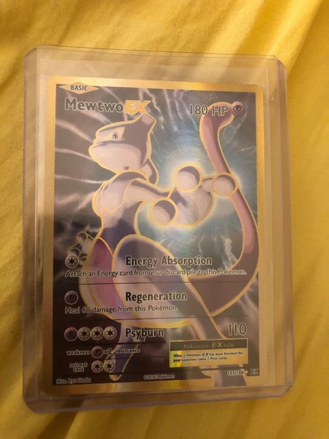 Pokemon Card Mewtwo EX Full Art 103/108 XY Evolutions With Protector PSA 8/9/10?