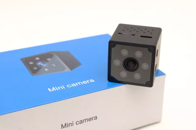 Mini HD Spy Camera, WiFi Wireless, Sends Images to iphone + SD card