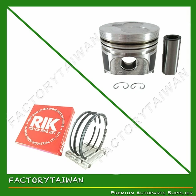 Kubota D1402 Piston & Ring Set – STD, Fits Tractor, Kumar Bros USA, SVU321704
