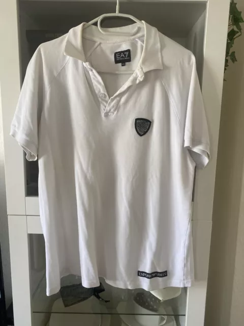 Emporio Armani T-Shirt Gr. 3XL (L), Weiß