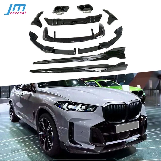 Kit carrozzeria auto ABS nero lucido per BMW X5 G05 LCI M Sport 2023+