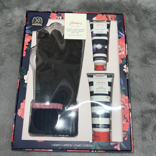 JOULES GLOVES EXFOLIATOR and Hand Cream Gift Set Unused £35.00 PicClick UK