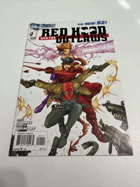 DC Comics Red Hood and The Outlaws #1 2011 VF - Box 22