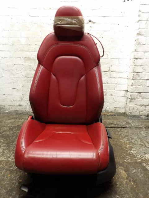 Audi tt red leather seats for sale on sale