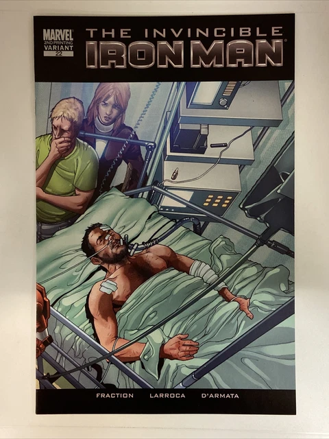 Invincible Iron Man #22. Second Print Variant
