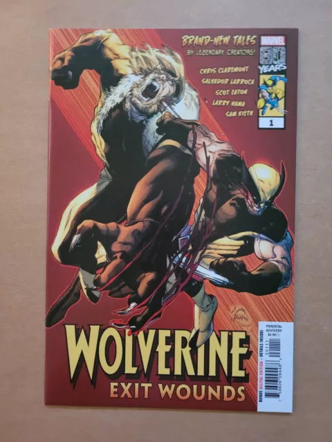 Wolverine Exit Wounds One-Shot 2019 Anniversary Sabretooth High-Grade Marvel