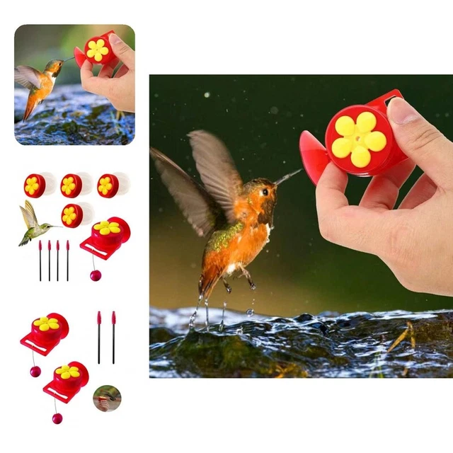 Kolibri-Futterspender Stabiler, rostbeständiger Spender zum Aufhängen.
