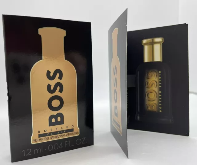 Hugo Boss BOSS Bottled Elixir Herren Luxus Probe 2x1,2ml New Parfum