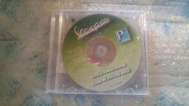 Cd Manuale Stazioni Di Servizio Piaggio Vespa Px 125 150