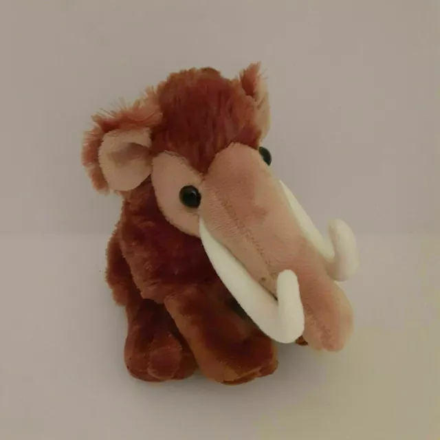 Woolly Mammoth Plush 7" Stuffed Animal Soft Toy Aurora World Destination Nation