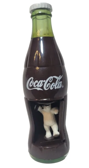 Burger King Dancing Bear In Coca Cola Bottle Toy