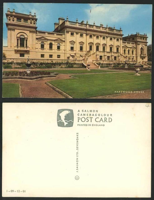 West Yorkshire - Das Hasenholzhaus - alte farbige Postkarte J. Lachs 1-09-12-01