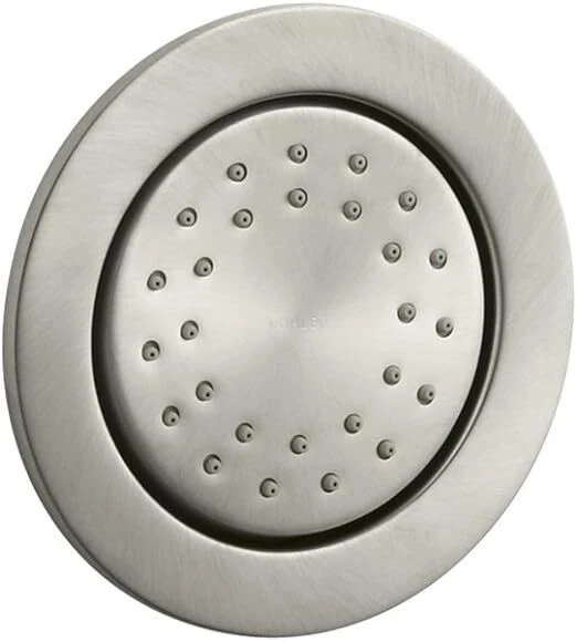 Pulverizador corporal acuático níquel cepillado vibrante Kohler 8013-AK-BN
