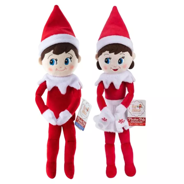 Elf on the Shelf Plushee Pals Snuggler Duo: Boy Light and Girl Light