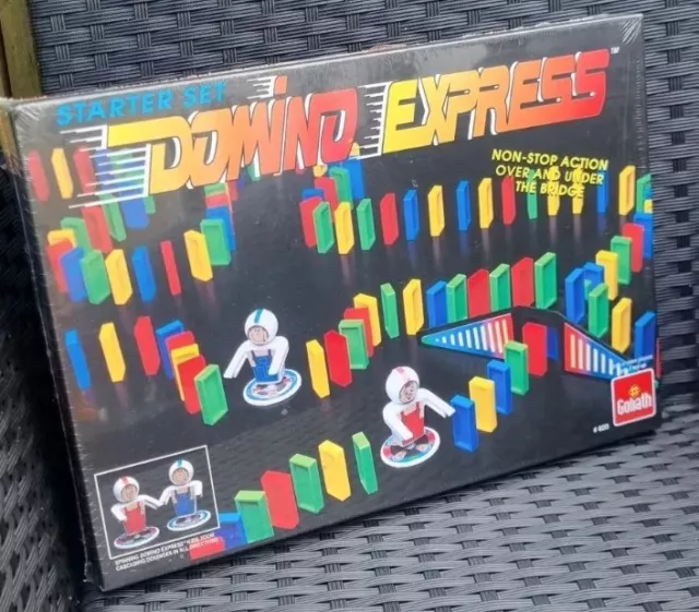 Domino Express - Vintage Fun Kids/Family Game By Goliath - New & Sealed