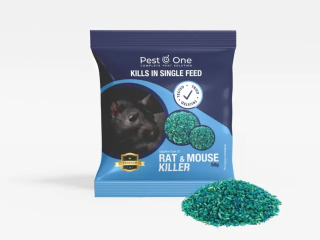 Strong Strength Rodent Poison Bait Killer Grain - Effective Rat & Mouse Control!