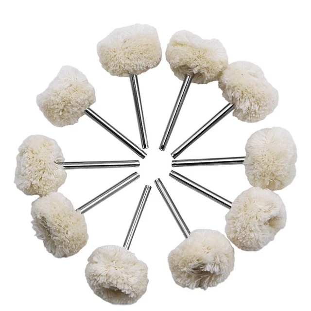 10pcs Polish Wheels Buffing Wheel for Drill  Polishing Buffing Wheel