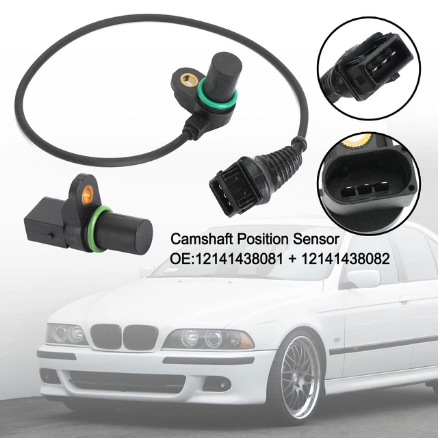 2X CAMSHAFT POSITION Sensor ENTRY+EXIT For BMW E46 E39 E60 E38 E65 M52