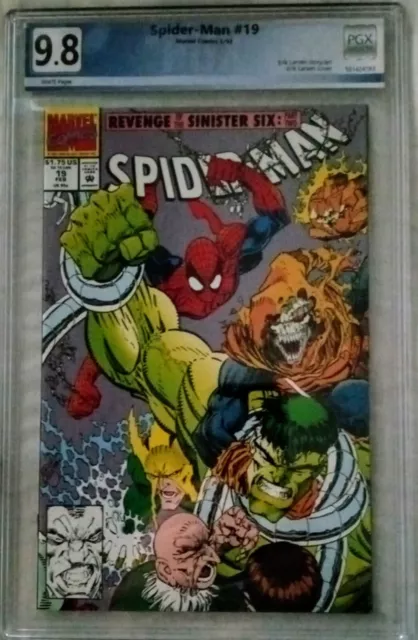 Spider-Man #19 Pgx 9.8 Key Comic Sinister Six The Hulk Appearance Not Cgc Cbcs