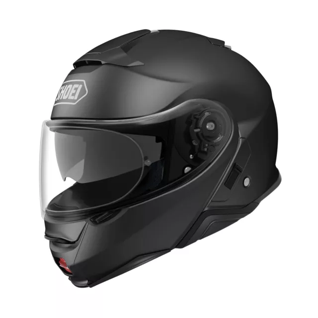 Shoei Casco Modulare In Fibra Aim  Neotec II Colore Nero Opaco Varie Taglie