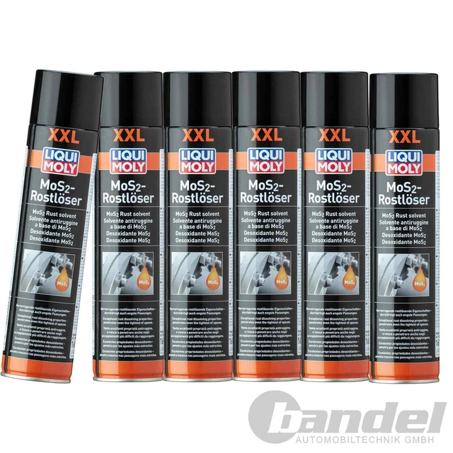 6x 600ml LIQUI MOLY MOS2 ANTIRUGGINE SPRAY ANTIRUGGINE ANTIRUGGINE UNIVERSALE