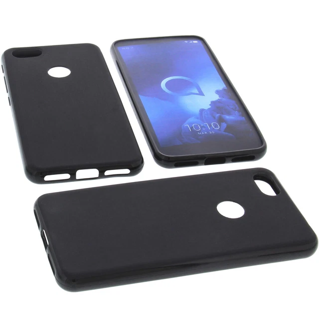 Custodia Protettiva Per Nokia 3.2 – TPU Nero, Antiurto, Marca Blue-handy