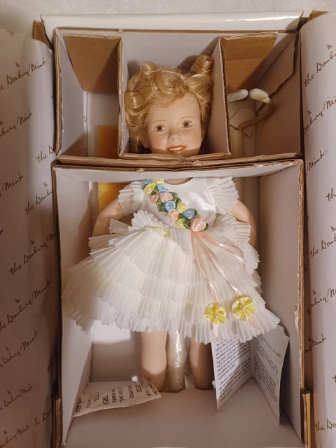 Danbury Mint Shirley Temple Movie Classics  Doll Baby Take a Bow 10"