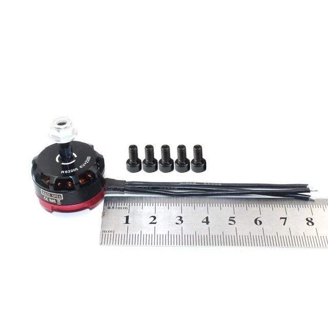 RC RS2205 2205 2300KV CW CCW Brushless Motor for 2-6S 20A/30A/40A ESC ...