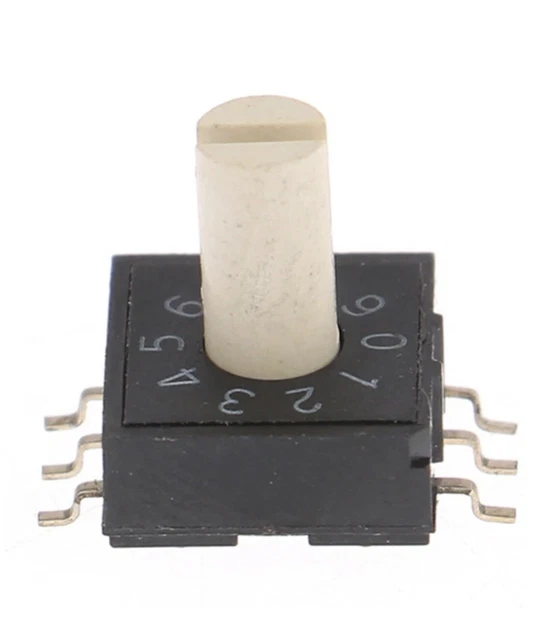 Commutateur Rotatif RM3HAF-10R-V-T/R - 10 Positions (0-9) - Pour Lunii Ma Fabrique à Histoires Et Équipements Audio/Jeux - 10