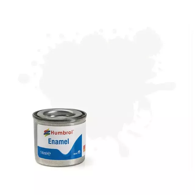 Humbrol 22 Blanc Brillant - 14ml Peinture Émail