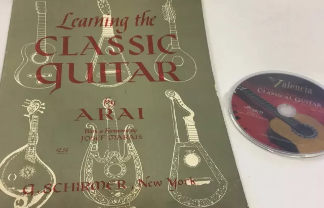 House Method Learning Classic Guitar Music To Play DVD & Aria Book Valencia Rock