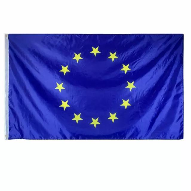 3x5 European Union Flag EU Banner Euro Zone Pennant 100D