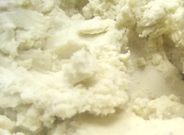 White/Ivory Raw SHEA BUTTER Unrefined Organic Grade A From Ghana 2 oz. to 50 Lbs