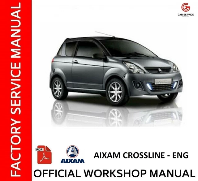 AIXAM CROSSLINE MANUALE Officina Repair Service Wiring