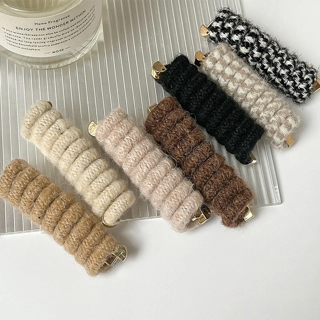 Wool Telephone Cord Hair Ring Fashion Autumn And Winter Hair Accessories LEI
