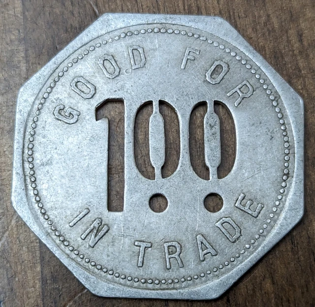 E. J. COMAN SCAMMON, KS Trade Token KAN KANS KANSAS £3.96 PicClick UK