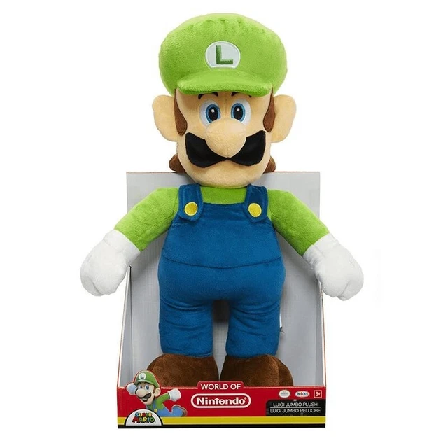 Sanei Super Mario AC02 All Star Collection Luigi Peluche 25,4 cm Taille S